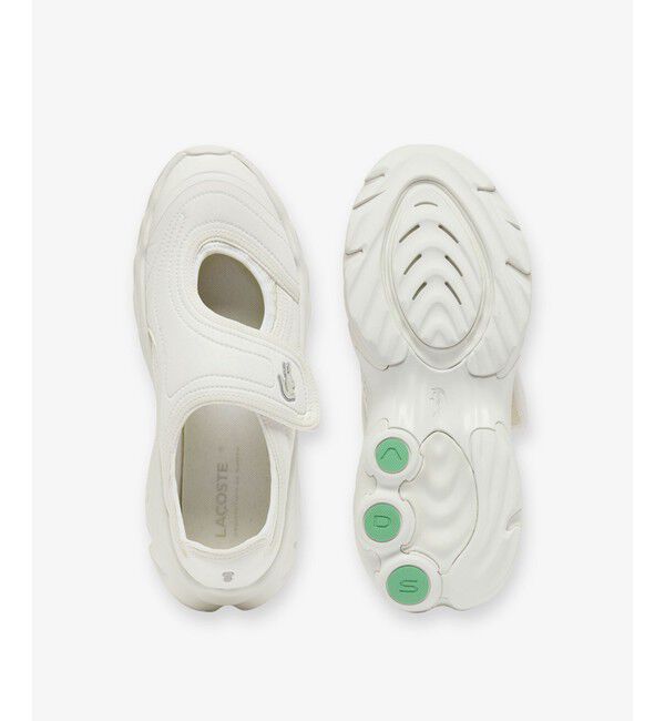 LACOSTE「レディース SPINOR SANDAL 1262 SFA 厚底ボリュームソール ストラップスニーカーサンダル」|サンダル|