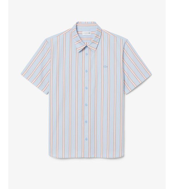 LACOSTE「マルチカラーストライプポプリンシャツ」|シャツ・ブラウス|
