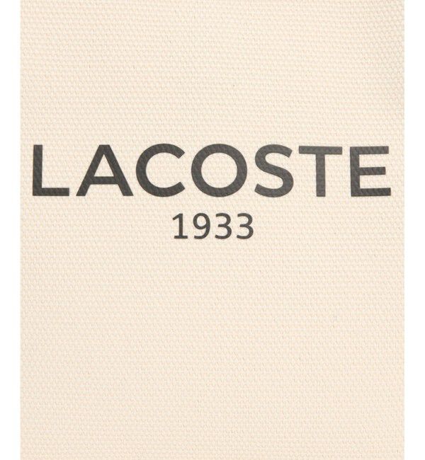 LACOSTE「ヘリテージキャンバス スモールトートバッグ」|ショルダー・メッセンジャー|