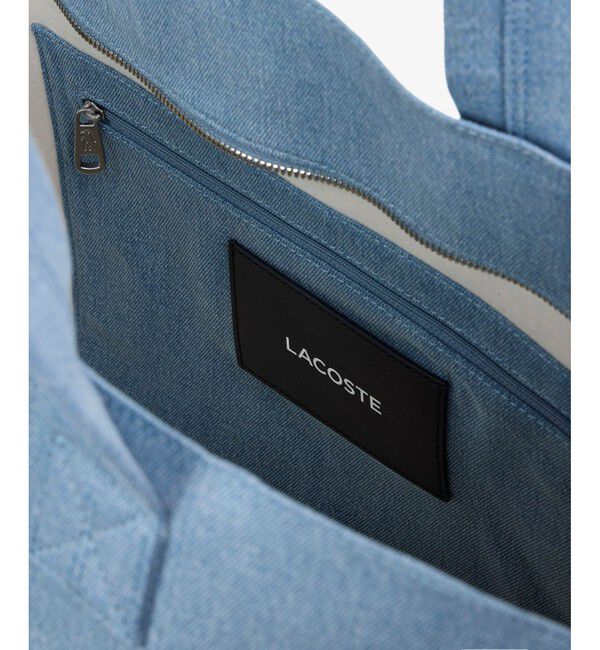LACOSTE「サマーパック ワニモチーフチャーム付きトートバッグ」|トートバッグ|