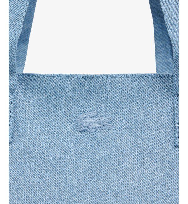 LACOSTE「サマーパック ワニモチーフチャーム付きトートバッグ」|トートバッグ|