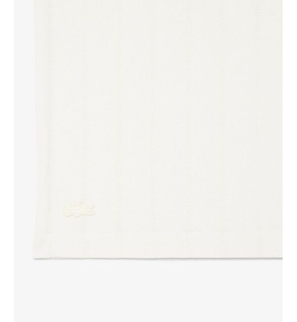 LACOSTE「針抜きストライプタンクトップ」|Tシャツ・カットソー|