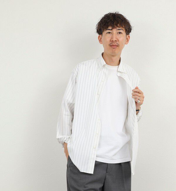 NOLLEY'S goodman「【THOMAS MASON/トーマス・メイソン】ボタンダウンシャツ 26AW」|シャツ・ブラウス|