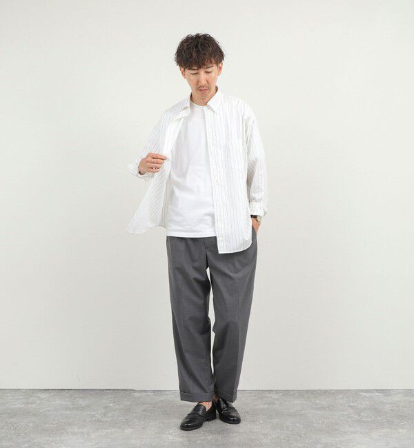 NOLLEY'S goodman「【THOMAS MASON/トーマス・メイソン】ボタンダウンシャツ 26AW」|シャツ・ブラウス|