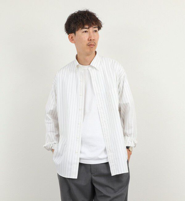 NOLLEY'S goodman「【THOMAS MASON/トーマス・メイソン】ボタンダウンシャツ 26AW」|シャツ・ブラウス|