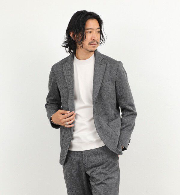 NOLLEY'S goodman「《ビジカジ対応》シルケットスムース クルーネック ドレスロンT 26AW」|Tシャツ・カットソー|