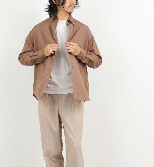 NOLLEY'S goodman「《ビジカジ対応》シルケットスムース クルーネック ドレスロンT 26AW」|Tシャツ・カットソー|