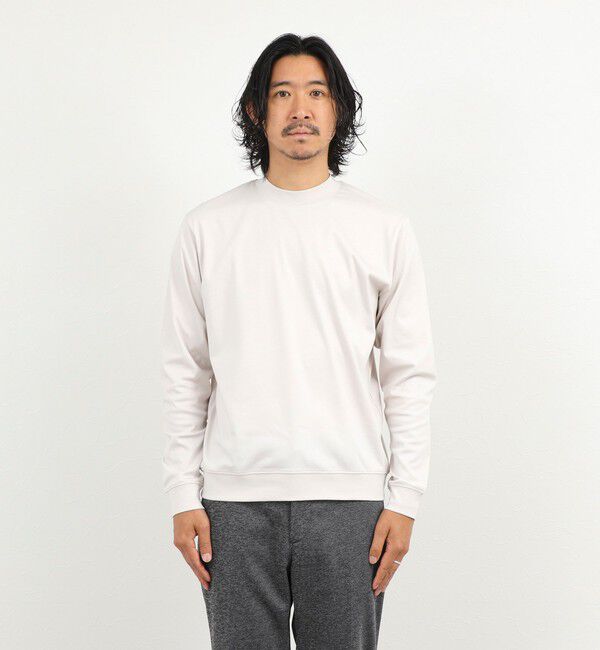 NOLLEY'S goodman「《ビジカジ対応》シルケットスムース クルーネック ドレスロンT 26AW」|Tシャツ・カットソー|