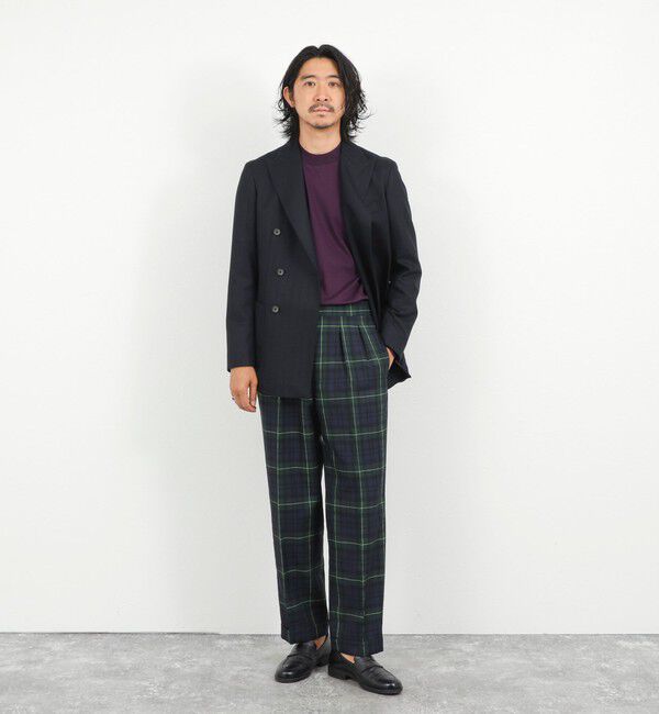 NOLLEY'S goodman「《ビジカジ対応》シルケットスムース クルーネック ドレスロンT 26AW」|Tシャツ・カットソー|