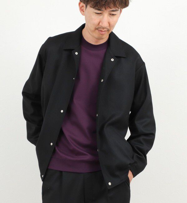 NOLLEY'S goodman「《ビジカジ対応》シルケットスムース クルーネック ドレスロンT 26AW」|Tシャツ・カットソー|