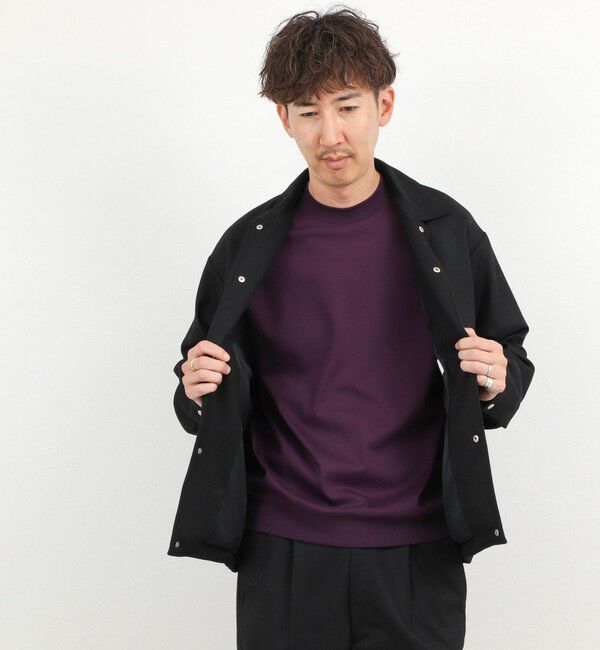 NOLLEY'S goodman「《ビジカジ対応》シルケットスムース クルーネック ドレスロンT 26AW」|Tシャツ・カットソー|