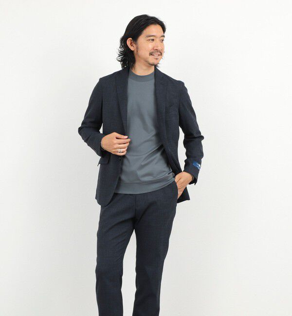 NOLLEY'S goodman「《ビジカジ対応》シルケットスムース クルーネック ドレスロンT 26AW」|Tシャツ・カットソー|