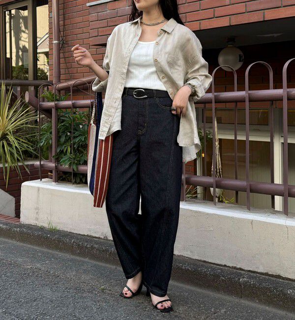 fredy emue「LINEN100 2WAYカシュクールシャツ」|シャツ・ブラウス|