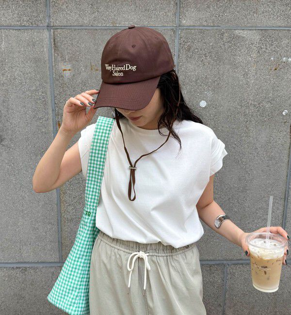 fredy emue「【JOli JOli/ジョリジョリ】撥水ロゴキャップ」|キャップ・キャスケット|