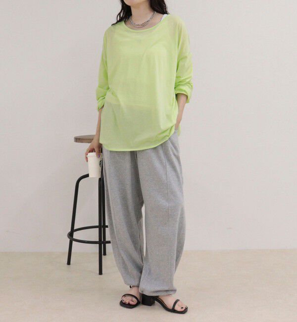 fredy emue「ヘンリー2WAYルーズロンTシャツ」|Tシャツ・カットソー|