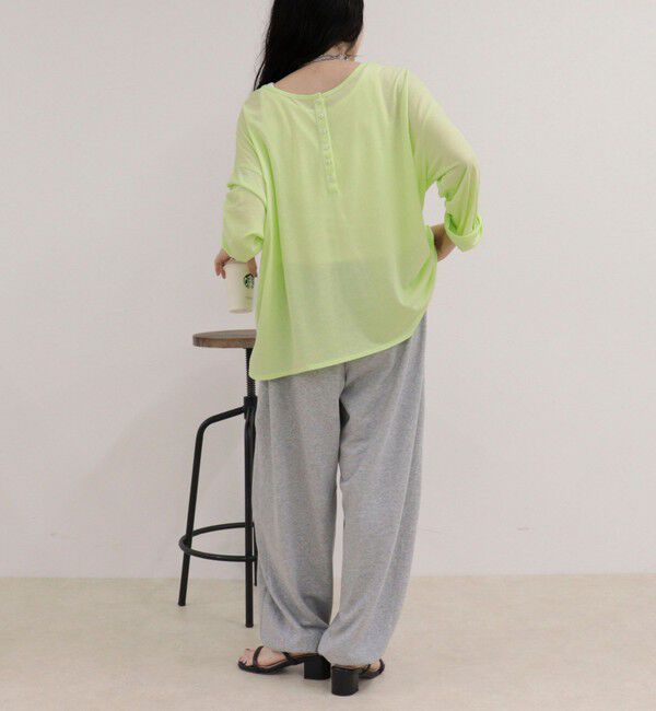 fredy emue「ヘンリー2WAYルーズロンTシャツ」|Tシャツ・カットソー|