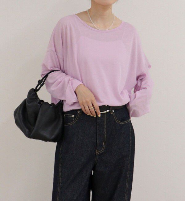 fredy emue「ヘンリー2WAYルーズロンTシャツ」|Tシャツ・カットソー|