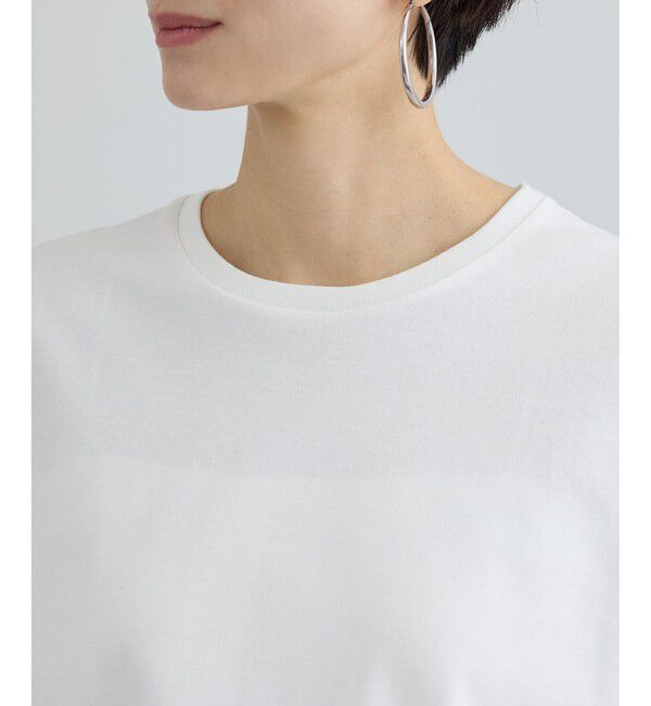 SALON adam et rope'「アラベスクスカラップレースTシャツ」|Tシャツ・カットソー|