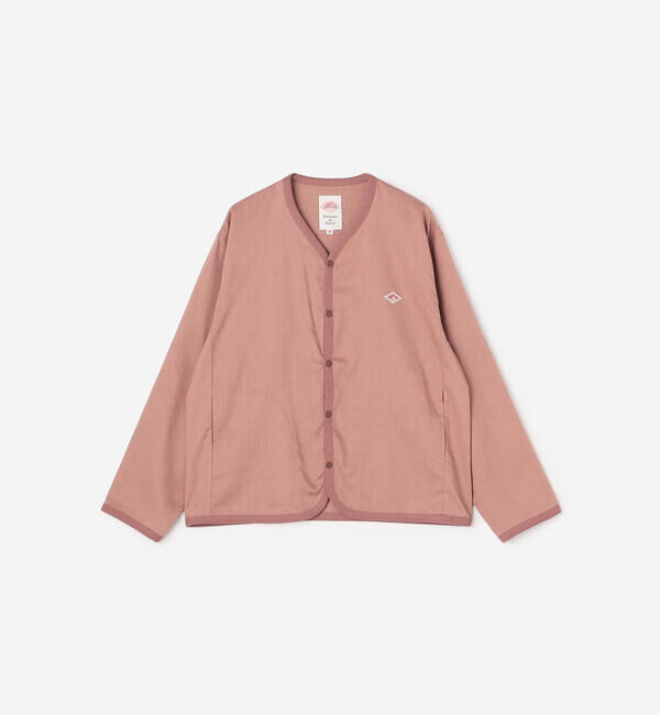 DANTON「DANTON | リネンポリエステル シャツカーディガン WOMEN」|シャツ・ブラウス|