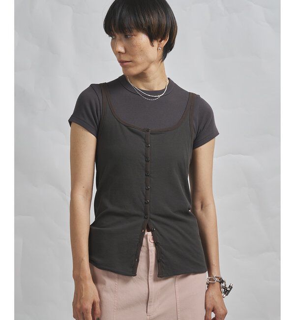 GEMINI「【GEMINI】マルチwayノースリーブカットソー」|Tシャツ・カットソー|