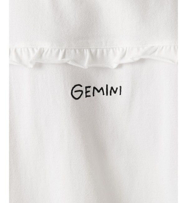 GEMINI「【GEMINI】 バックフリルカットソー」|Tシャツ・カットソー|
