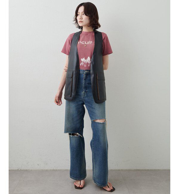 GEMINI「【GEMINI】FLOWER Tシャツ」|Tシャツ・カットソー|