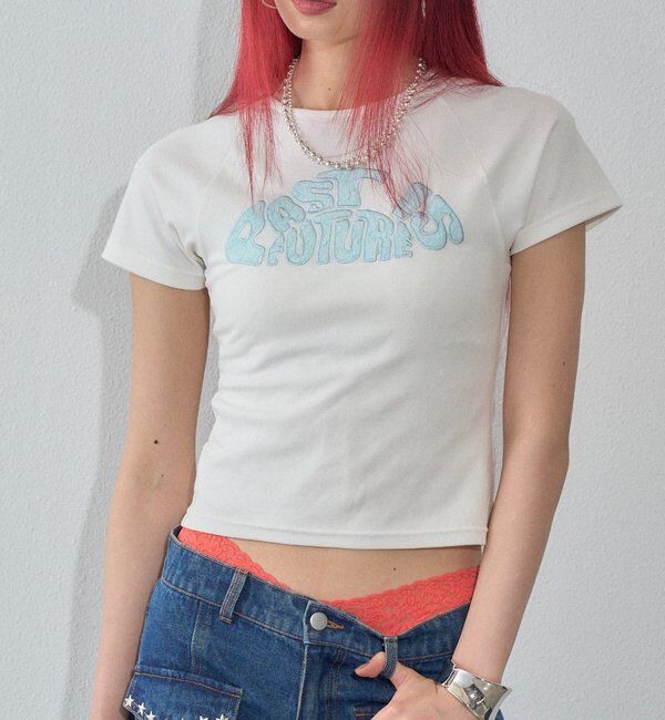  「【WEB限定カラーあり】デフォルメレースロゴチビT」|Tシャツ・カットソー|