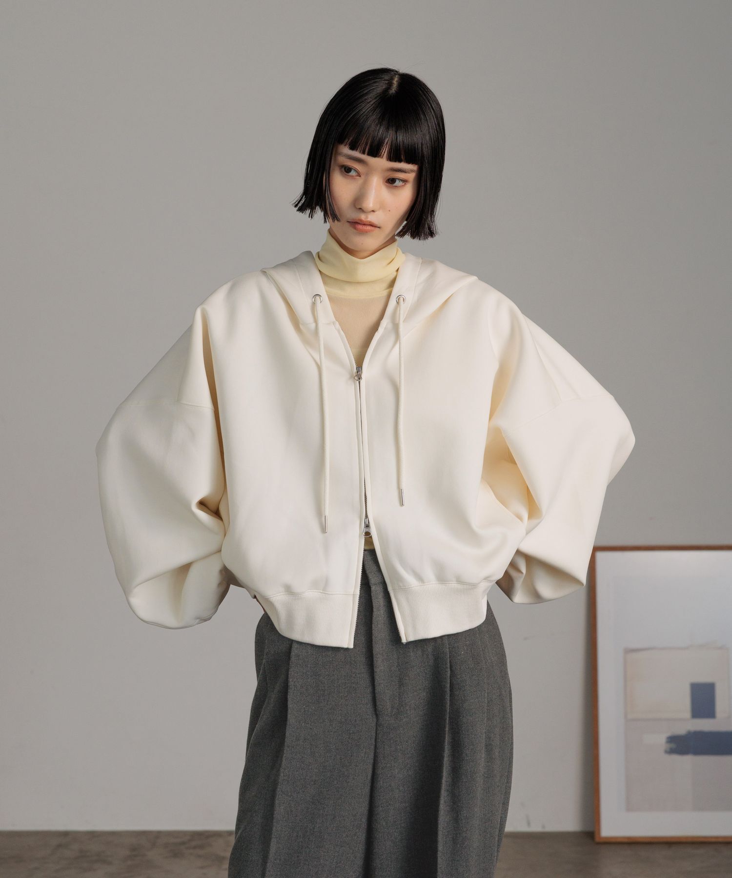 LOWRYS FARM「ZIPショートフーディー」|Tシャツ・カットソー|NTL