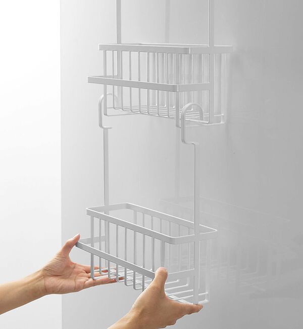 collex「【tower】連結引っ掛けバスルームバスケット 浴室収納 バスラック」|その他|