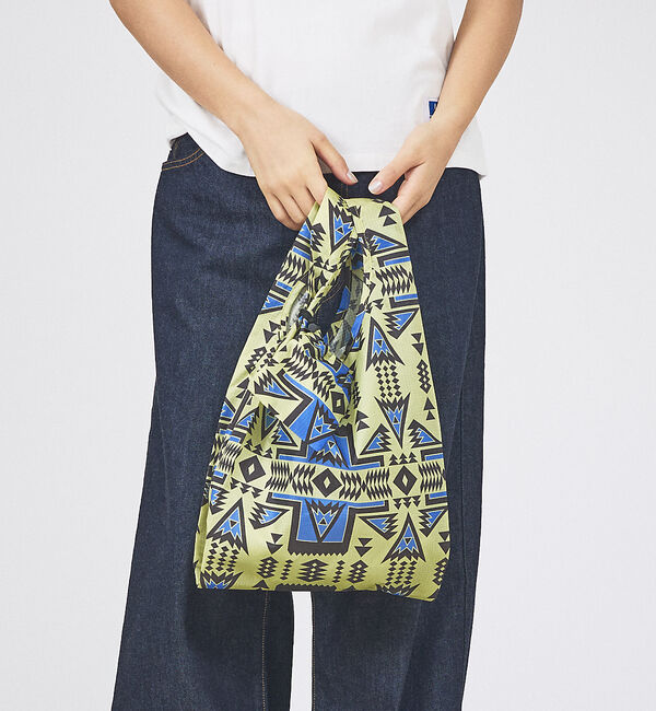 ABAHOUSE「【PENDLETON / ペンドルトン】SHOPPER With POUCH/シ」|エコバッグ|ライム