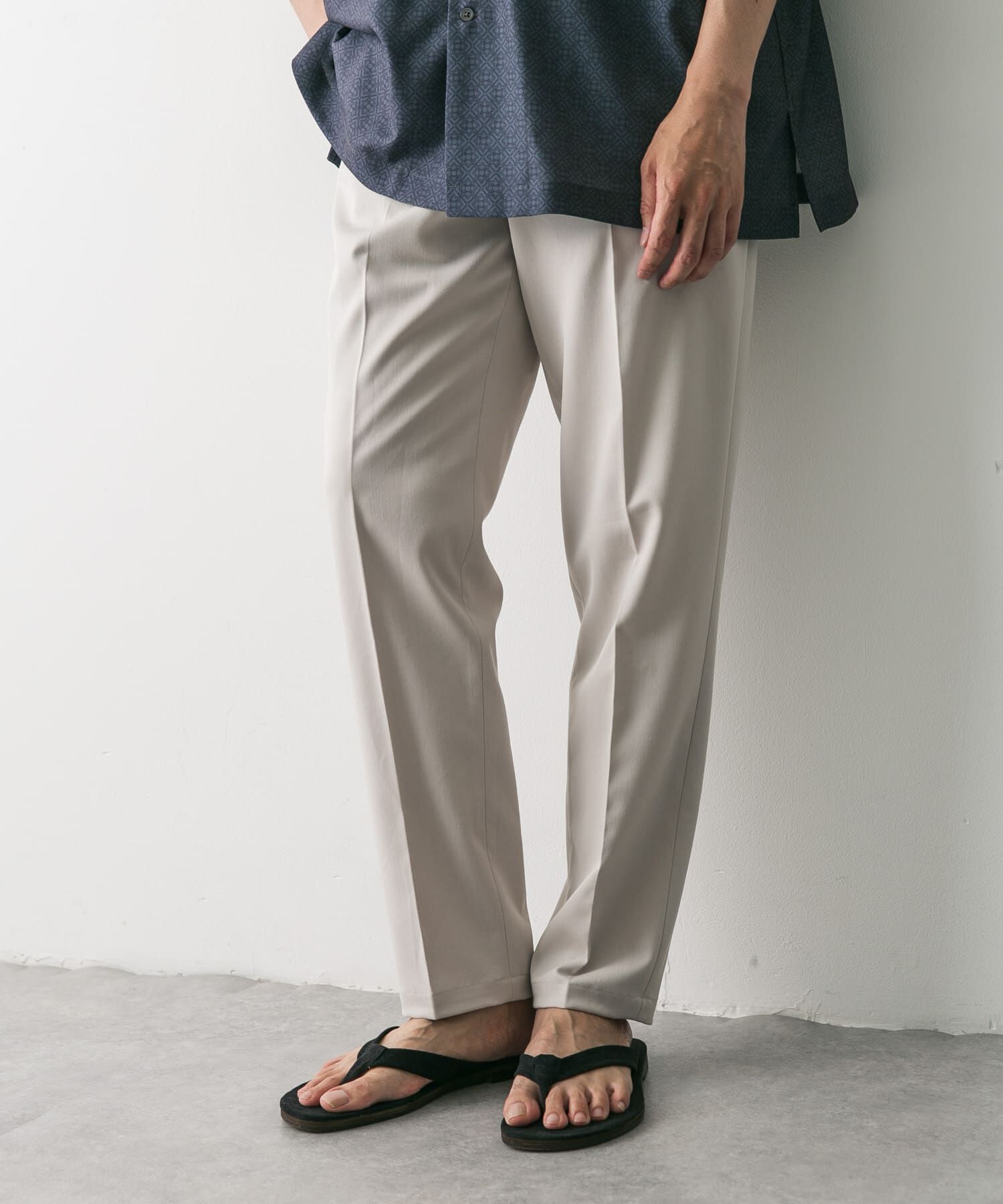 URBAN RESEARCH DOORS「TRツイルテーパードトラウザー」|その他|