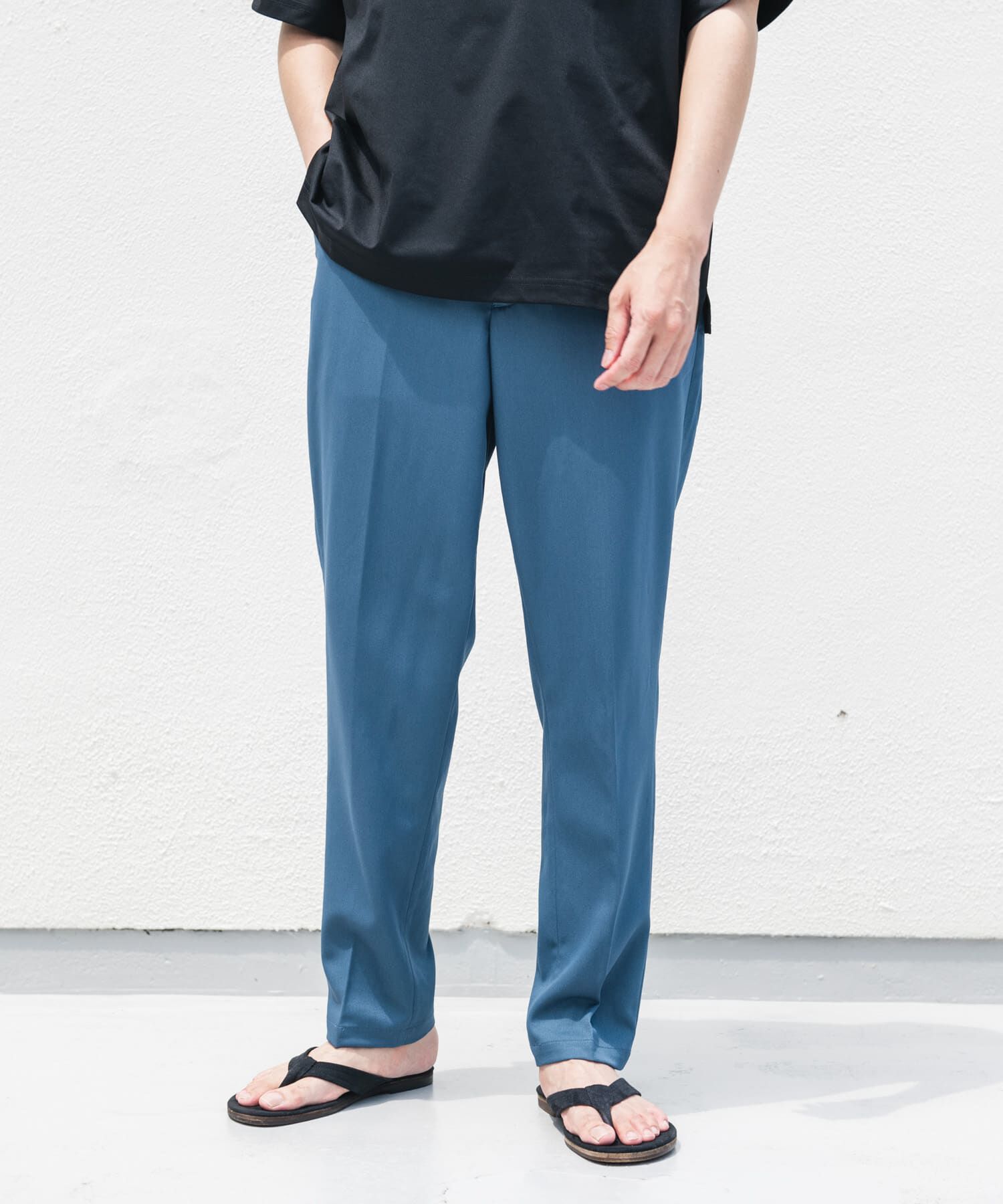 URBAN RESEARCH DOORS「TRツイルテーパードトラウザー」|その他|