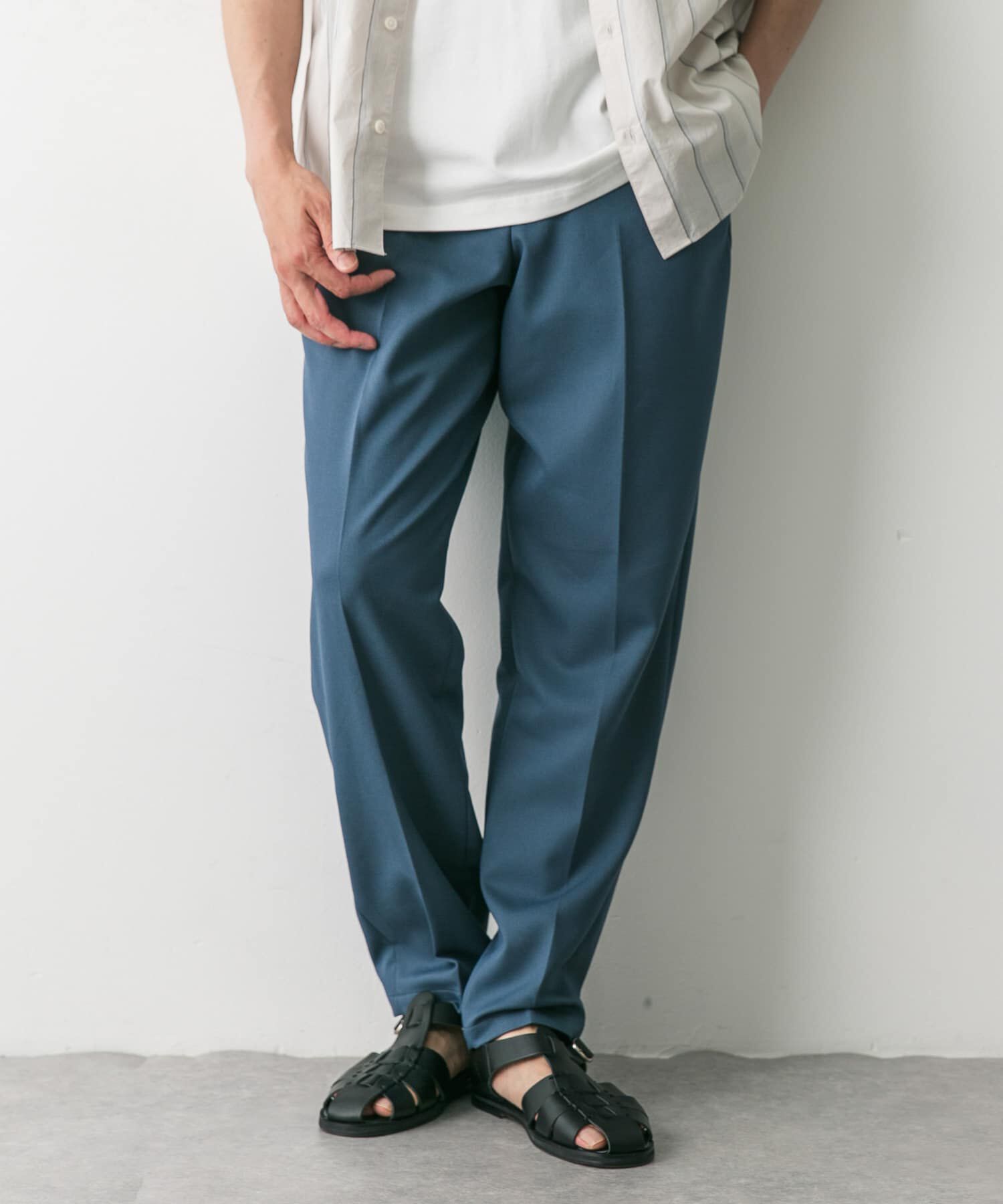 URBAN RESEARCH DOORS「TRツイルテーパードトラウザー」|その他|