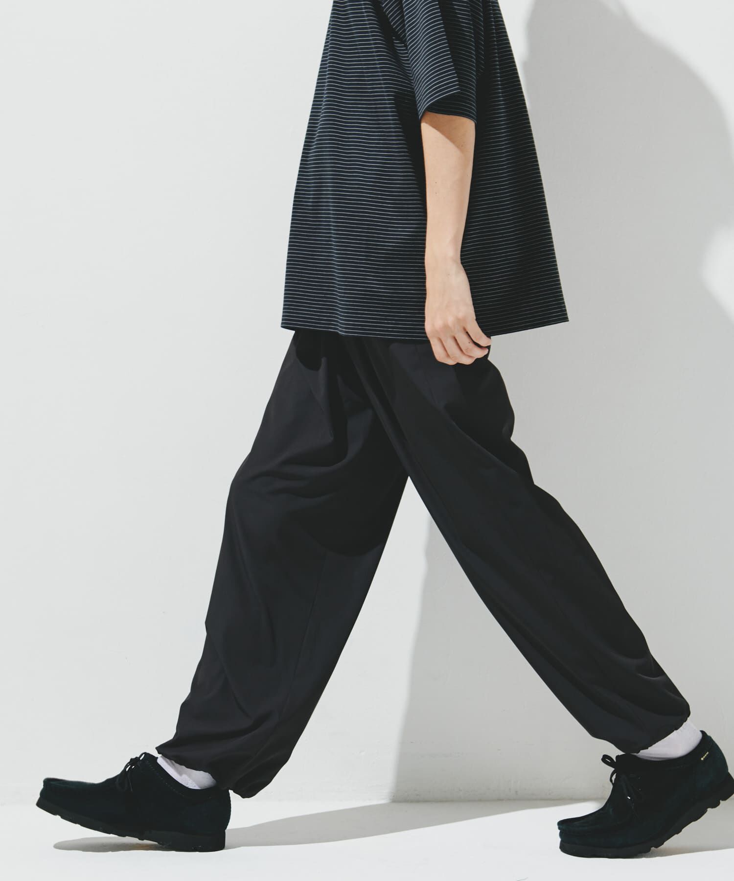 URBAN RESEARCH DOORS「『仁村紗和さん着用』『UR TECH』サマシェア イージートウラザー」|その他|ブラック
