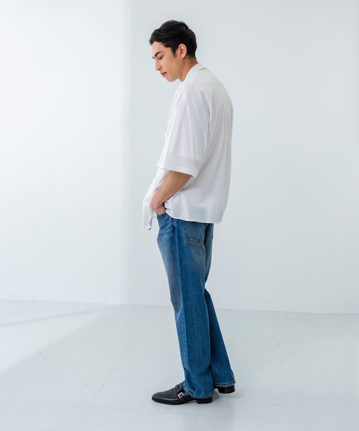 URBAN RESEARCH「GGG　Open Collar Short-Sleeve Shirts」|シャツ・ブラウス|