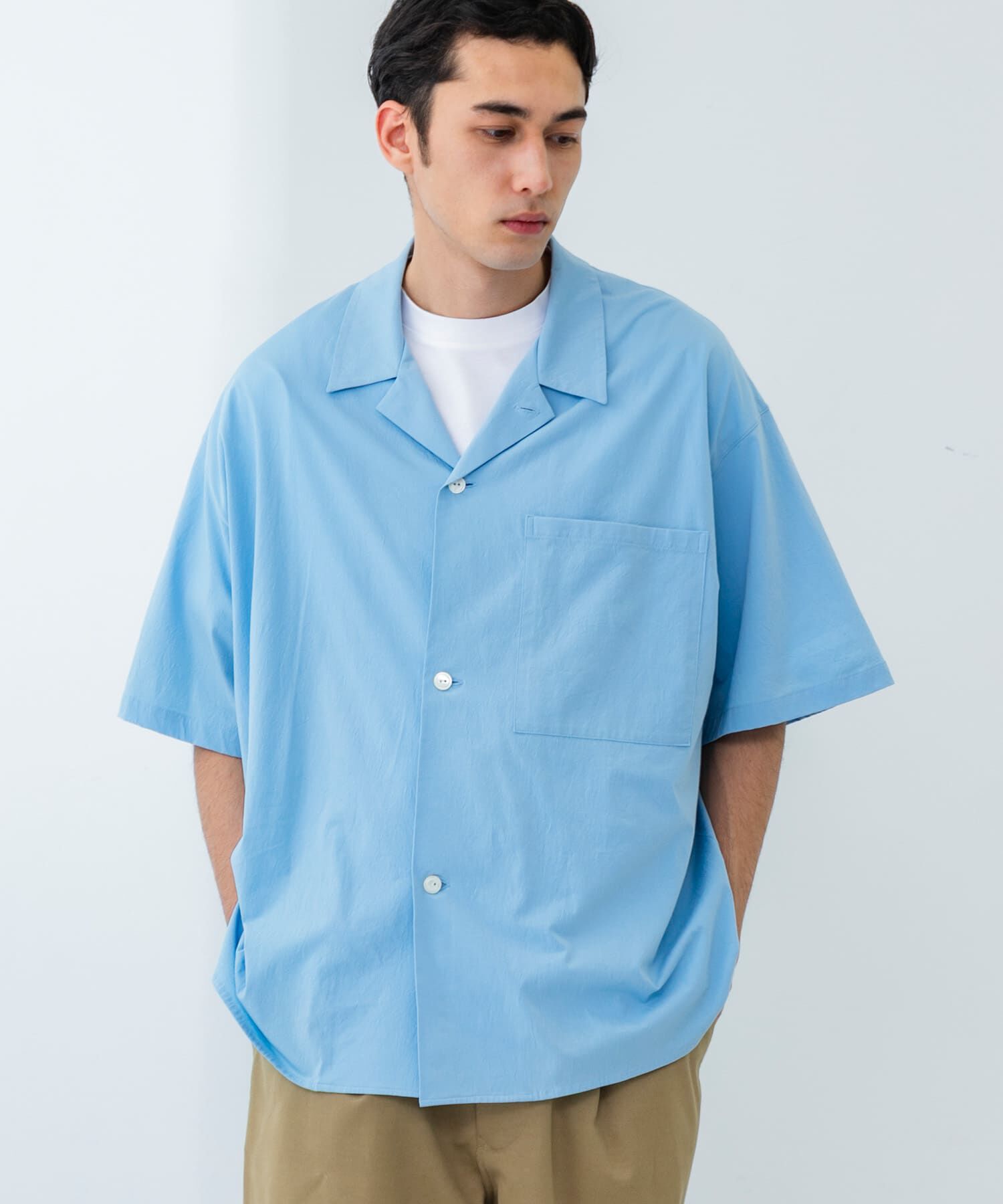 URBAN RESEARCH「GGG　Open Collar Short-Sleeve Shirts」|シャツ・ブラウス|