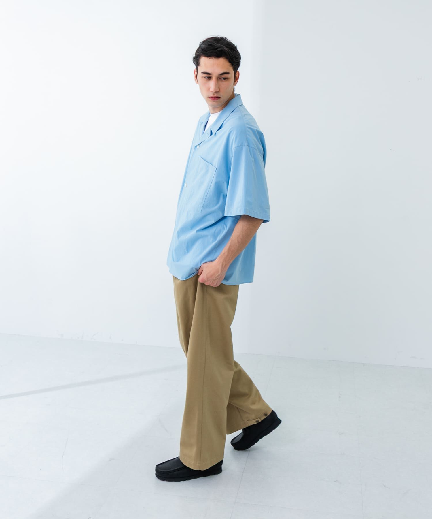 URBAN RESEARCH「GGG　Open Collar Short-Sleeve Shirts」|シャツ・ブラウス|