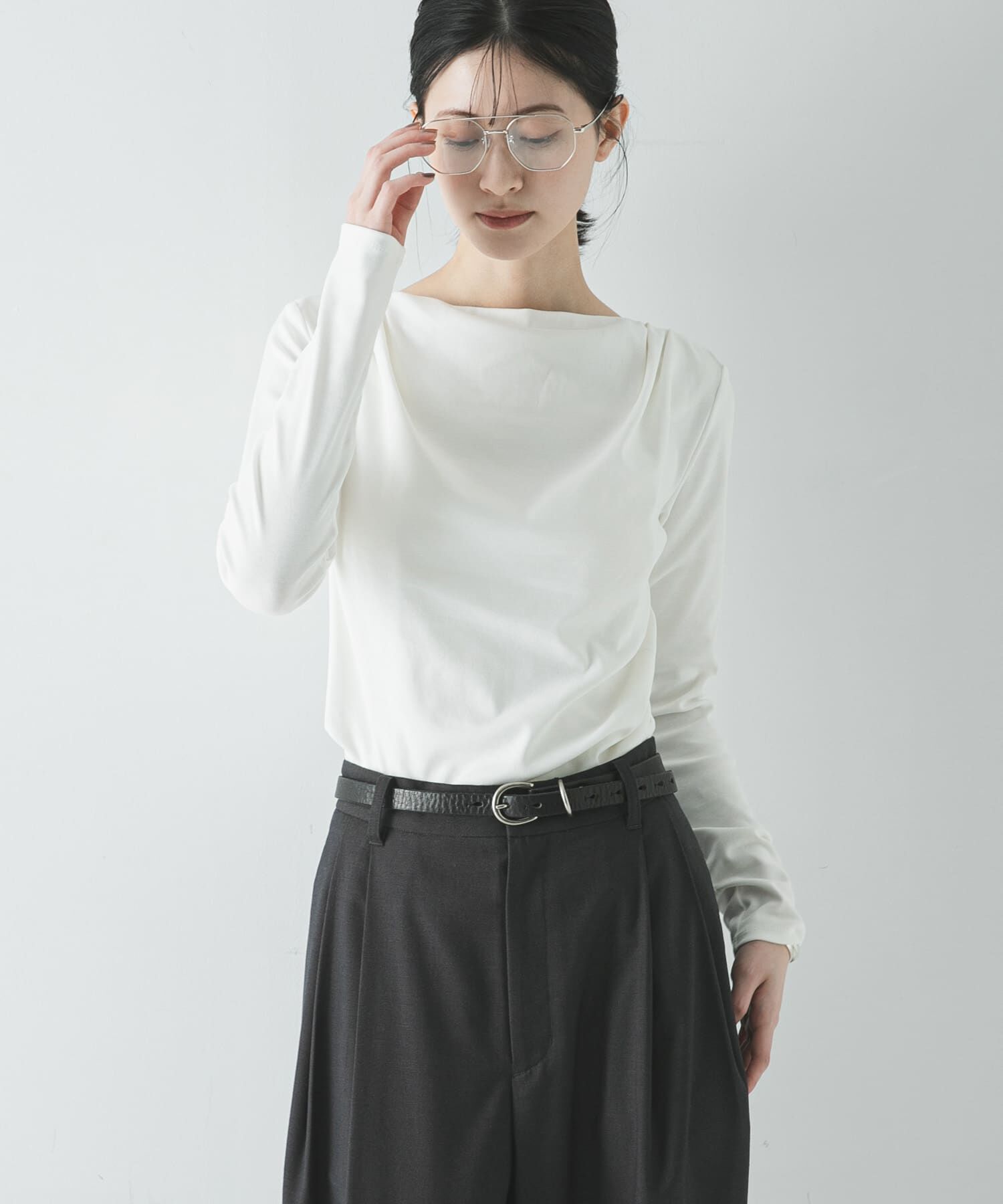 URBAN RESEARCH「2WAYドレープカットソー」|Tシャツ・カットソー|