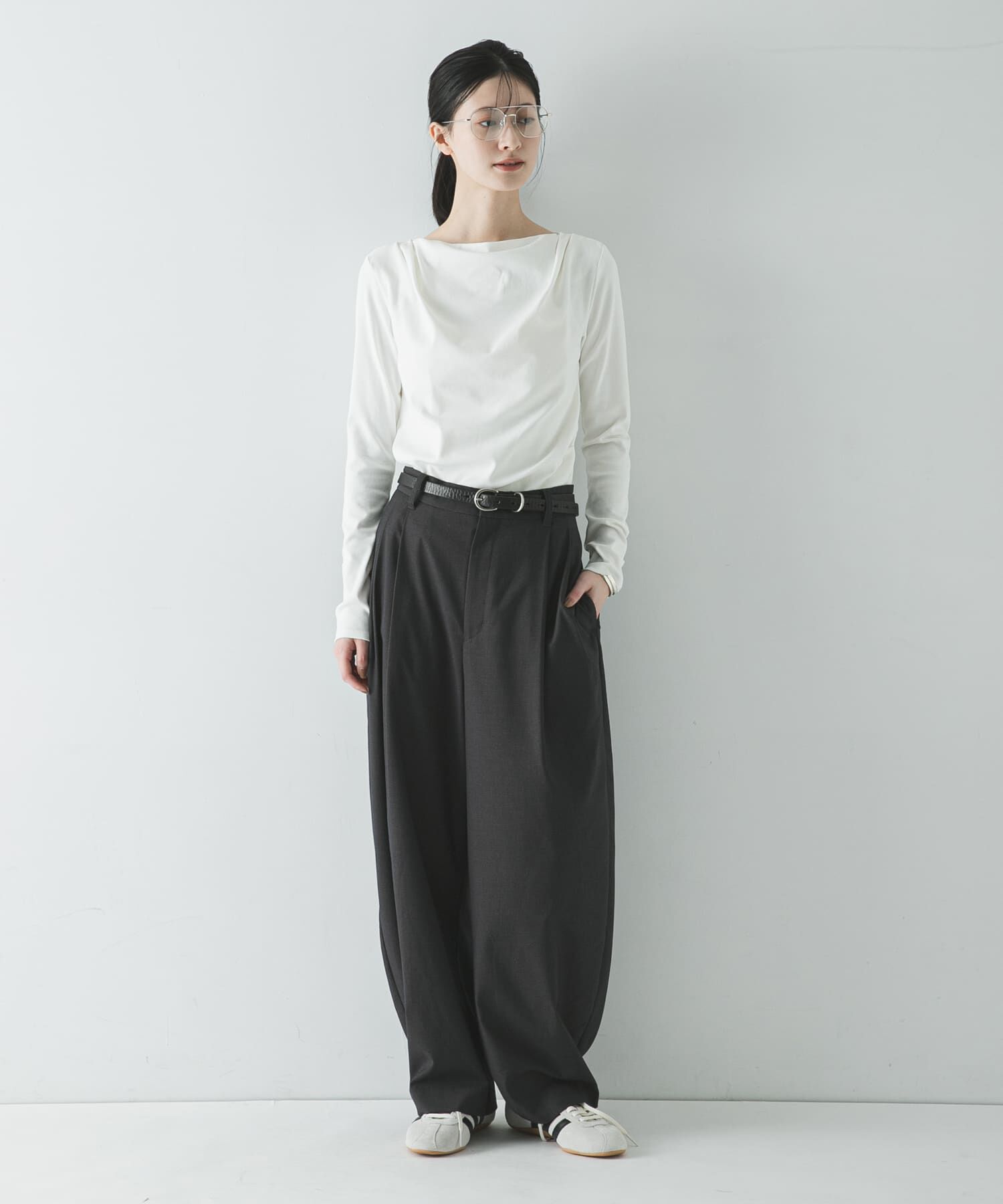 URBAN RESEARCH「2WAYドレープカットソー」|Tシャツ・カットソー|