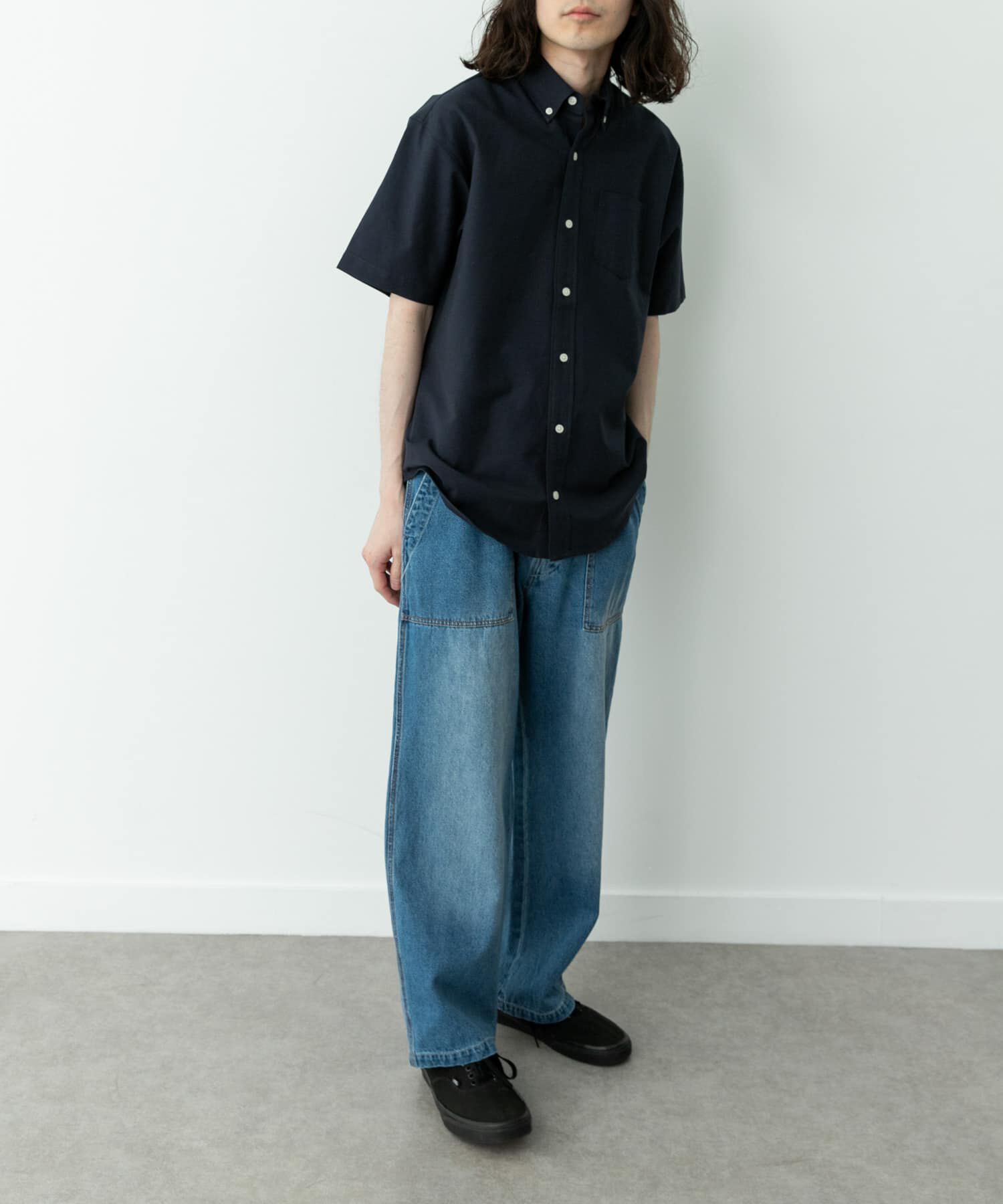 Sonny Label 「抗菌オックスボタンダウン半袖シャツ」|シャツ・ブラウス|