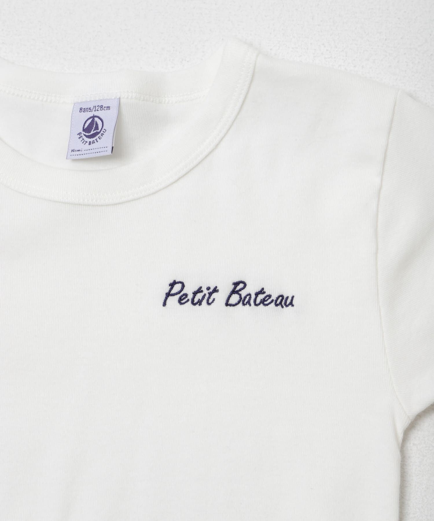URBAN RESEARCH DOORS「『別注』PETIT BATEAU&times;DOORS　刺繍ロゴTシャツ(KIDS)」|Tシャツ・カットソー|