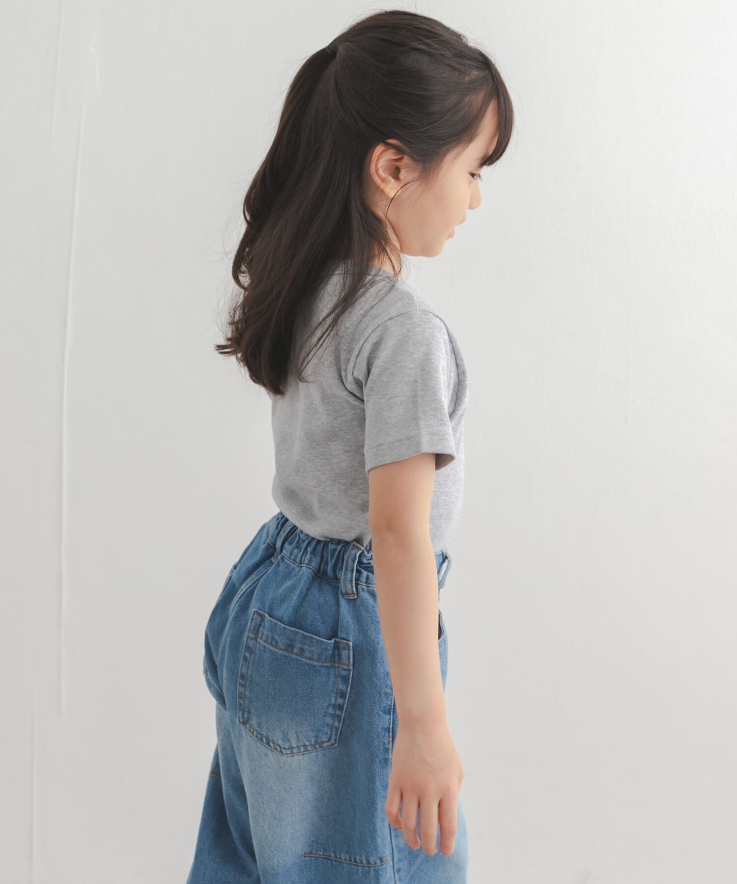 URBAN RESEARCH DOORS「『別注』PETIT BATEAU&times;DOORS　刺繍ロゴTシャツ(KIDS)」|Tシャツ・カットソー|