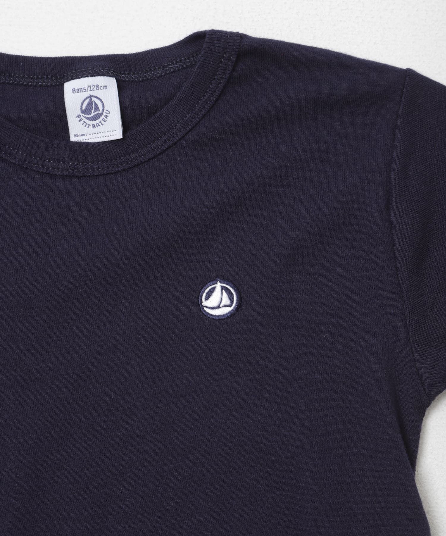 URBAN RESEARCH DOORS「『別注』PETIT BATEAU&times;DOORS　刺繍ロゴTシャツ(KIDS)」|Tシャツ・カットソー|