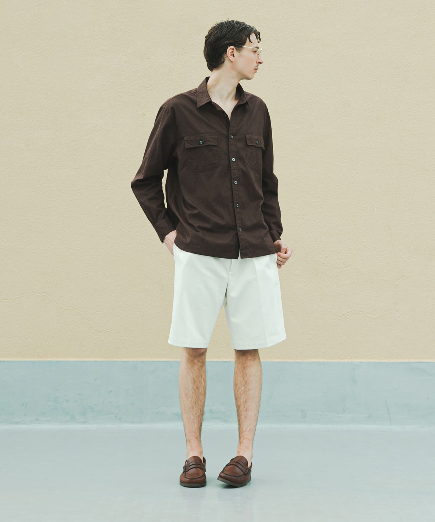 URBAN RESEARCH「『別注』BROOKS BROTHERS&times;URBAN RESEARCH　PLEAT SHORTS」|その他|