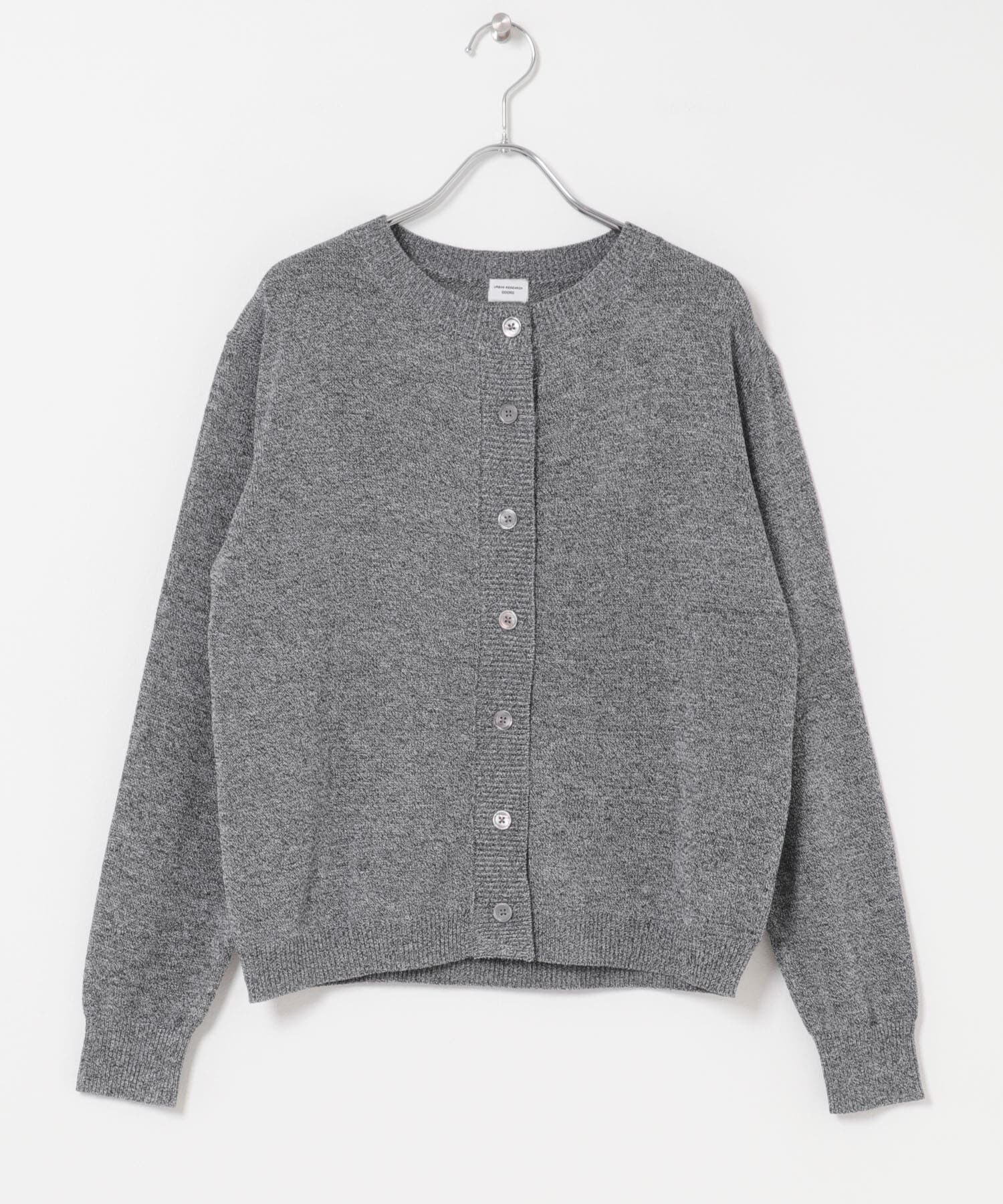 URBAN RESEARCH DOORS「『洗濯可/UVカット』『UR TECH』Aircareニットカーディガン」|カーディガン|