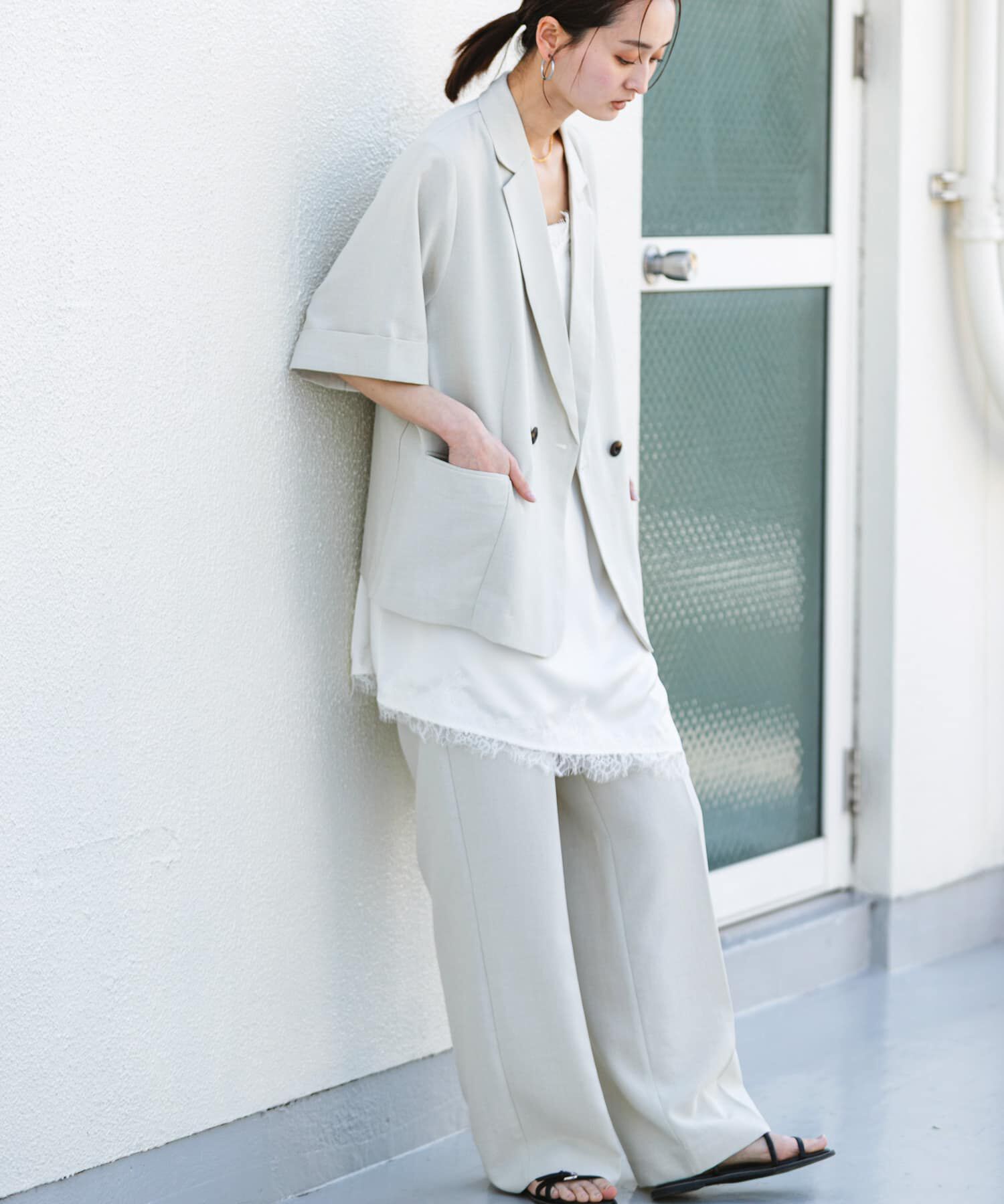 SENSE OF PLACE by URBAN RESEARCH「『一部WEB限定カラー』『UR TECH DRYLUXE』リネンライクジャケット」|その他|