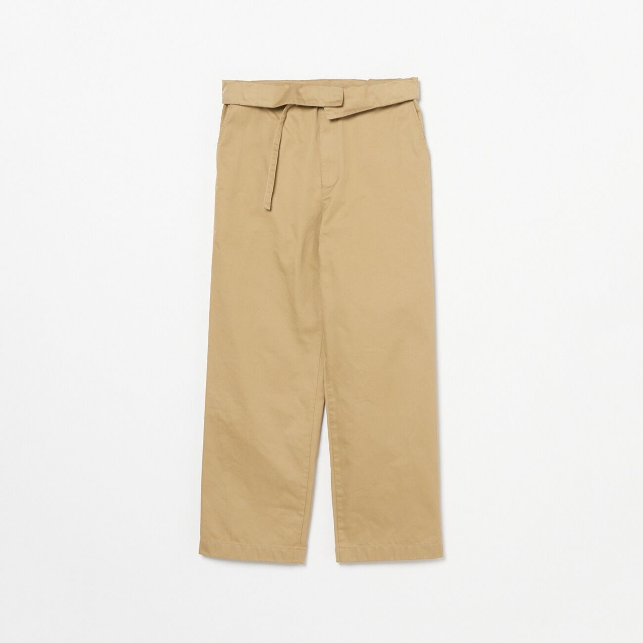 HELIOPOLE「HELIOPOLE TURNBACK PANTS」|チノ|ベージュ