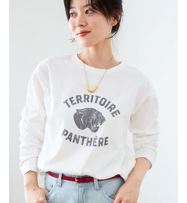  「ヴィンテージライクロゴロングTシャツ」|Tシャツ・カットソー|