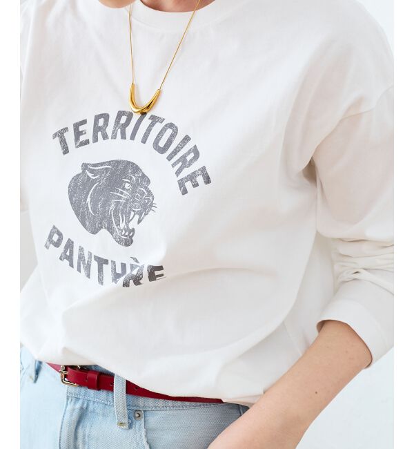  「ヴィンテージライクロゴロングTシャツ」|Tシャツ・カットソー|
