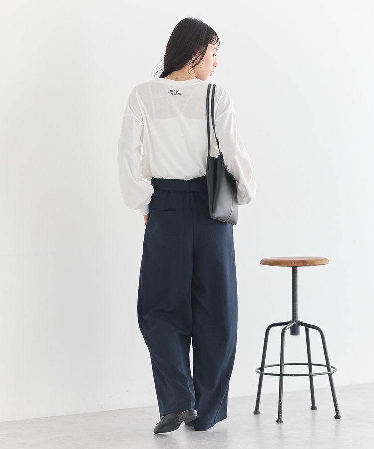 earth music&ecology「【セットアップ対応】アソートツータックベルトパンツ」|その他|